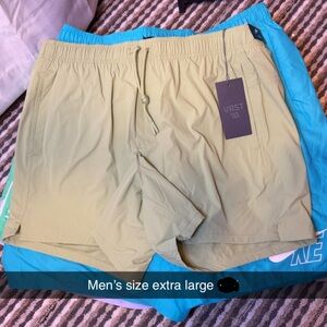 VRST Men's Athletic Shorts - Tan